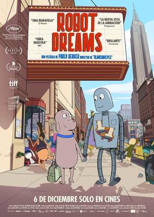 Ganadora Mejor Película de Animación: Robot Dreams